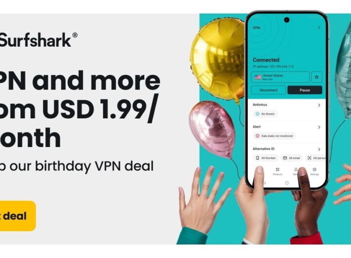 Last call: Surfshark VPN deals from .99/mo end April 30