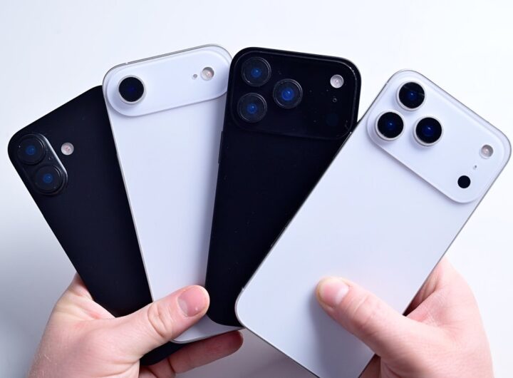 Hands on with all four iPhone 17 dummy models