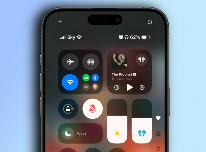 How to use the new iOS 18 iPhone Control Center