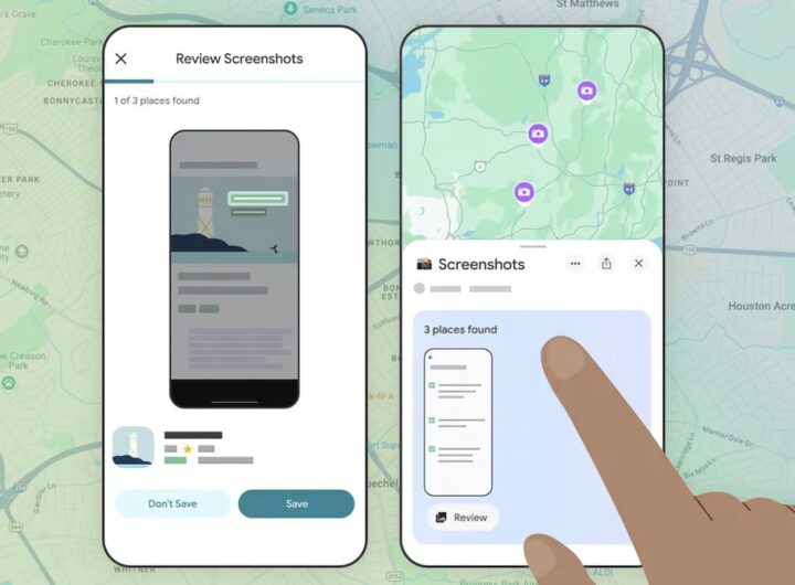 Google Maps for iOS uses Gemini to pull places from screenshots