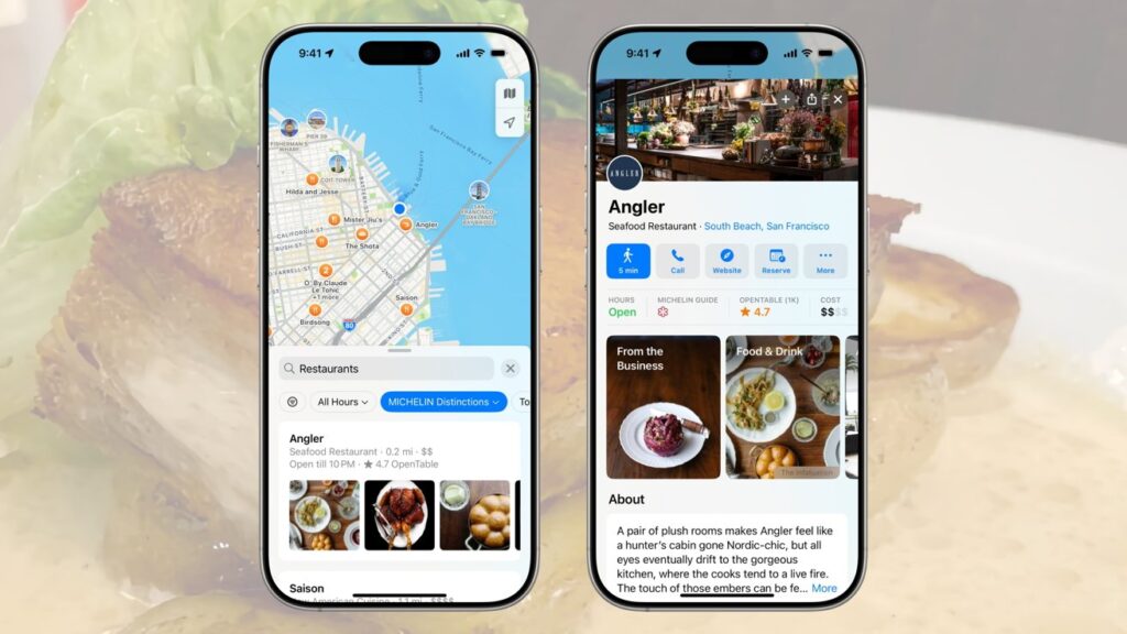 Apple Maps adds Michelin reviews to help you find fine food Apple Maps adds Michelin reviews to help you find fine food