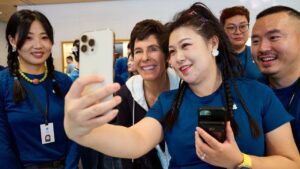 Apple’s iPhone sales in China took a major hit in early 2025