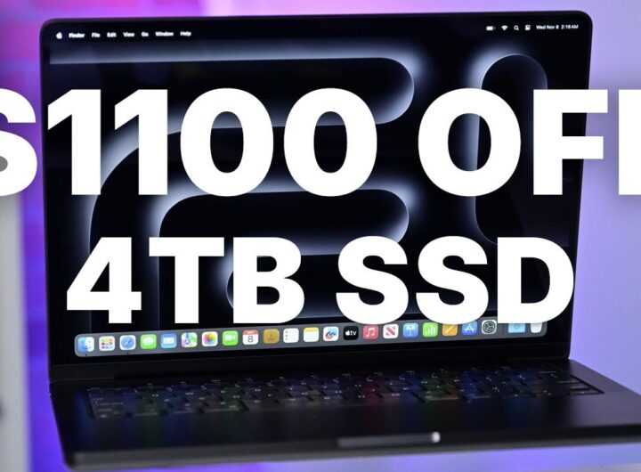 Save ,100 on this 4TB MacBook Pro, bringing the price down to ,499