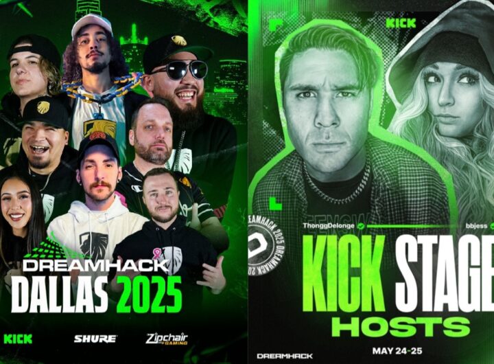 Kick announces its programming slate for DreamHack Dallas 2025