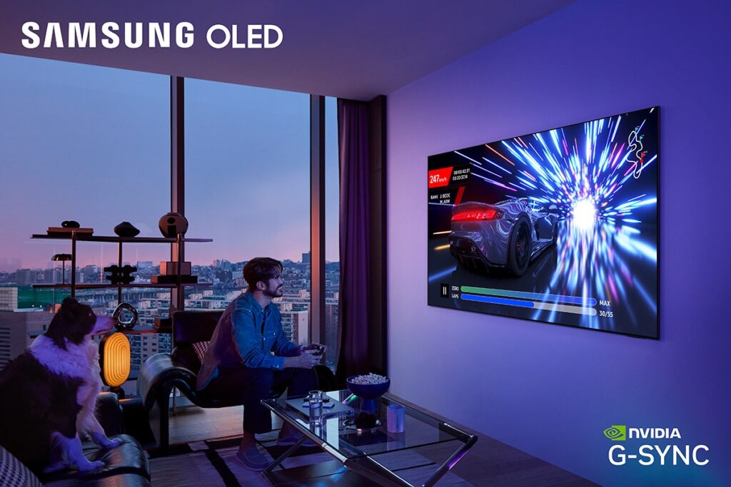 Samsung boosts OLED TV gaming with Nvidia G-Sync compatibility Samsung boosts OLED TV gaming with Nvidia G-Sync compatibility