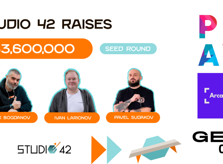 Studio 42 raises .6M for development of its first game