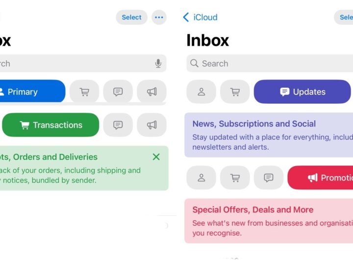 How to use or disable iOS Apple Mail’s new categories feature