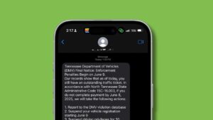 A new scam is targeting iPhone users with fake traffic fines