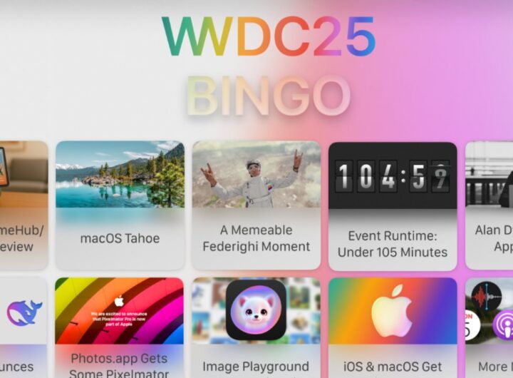 Play along with the WWDC 2025 bingo game