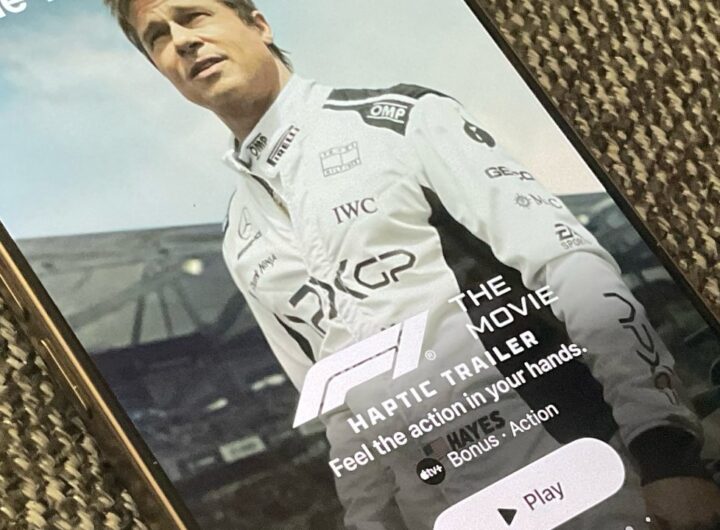 New ‘F1’ trailer brings roaring engines and a pounding soundtrack to life with haptic feedback