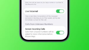 iOS 26 adds voicemail spam reporting & new screening tools