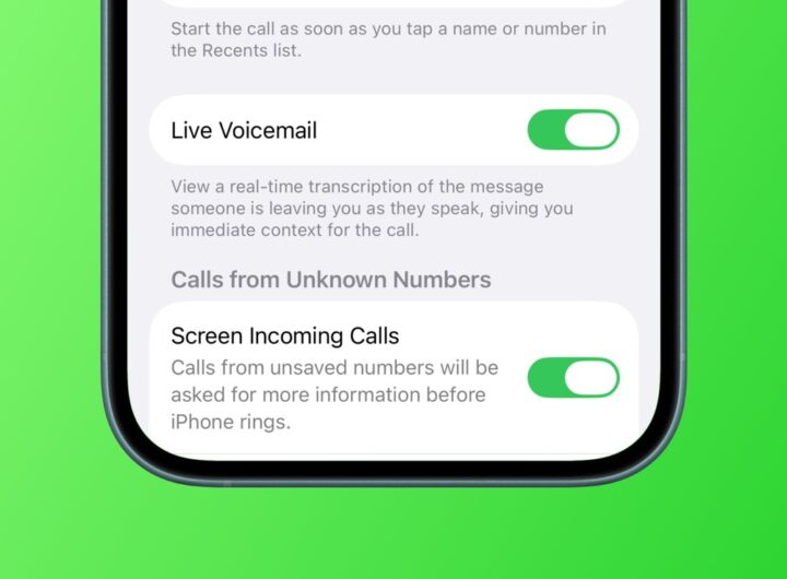 iOS 26 adds voicemail spam reporting & new screening tools