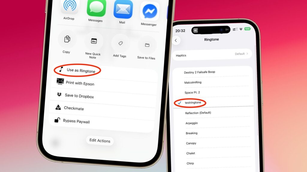 Custom ringtones are slightly easier to add in iOS 26 Custom ringtones are slightly easier to add in iOS 26