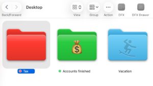 How folder emoji & customization works in macOS Tahoe