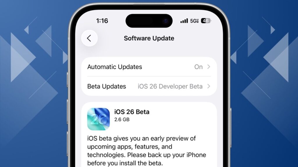 Apple slips out a quiet iOS 26 beta 1 update with a new build Apple slips out a quiet iOS 26 beta 1 update with a new build