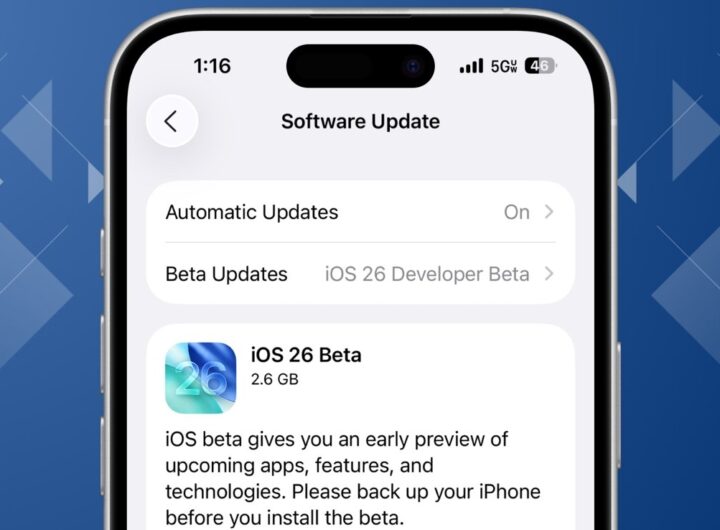 Apple slips out a quiet iOS 26 beta 1 update with a new build