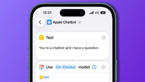 Apple says there’s no chatbot — but Shortcuts in iOS 26 says otherwise