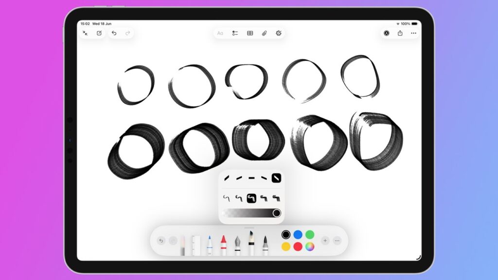 The iPadOS 26 reed pen tool is a great calligraphy addition The iPadOS 26 reed pen tool is a great calligraphy addition