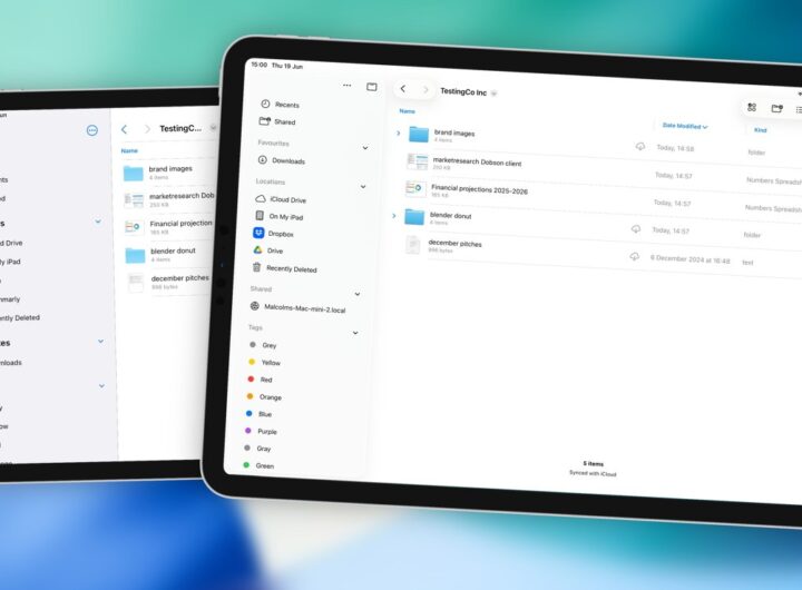 Files iPadOS 26 vs iPadOS 18: Refinements & speed improvements make Files actually usable