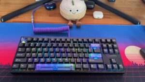 Epomaker Magcore 87 keyboard review: A chunky, heavy, inductive gaming keyboard