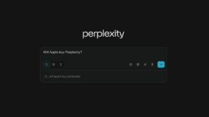 Apple execs may be newly considering buying AI firm Perplexity