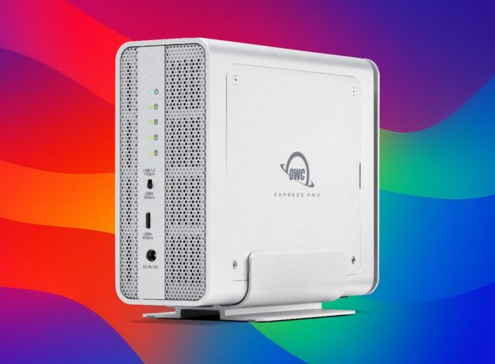 OWC Express 4M2 SSD enclosure delivers USB4 speeds & smart cooling