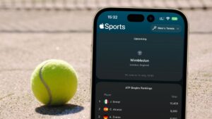 Before Wimbledon, Tennis finally gets some love in Apple Sports