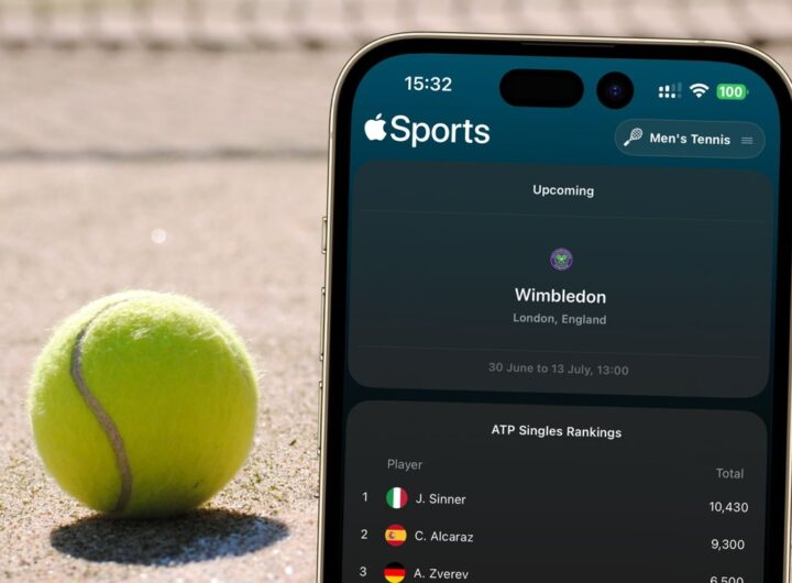 Before Wimbledon, Tennis finally gets some love in Apple Sports