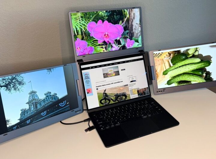 Aura Triple Boost 14 Pro review: Three portable monitors on any Apple Silicon Mac