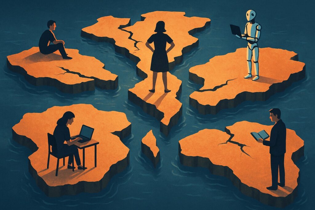 Between utopia and collapse: Navigating AI’s murky middle future Between utopia and collapse: Navigating AI’s murky middle future