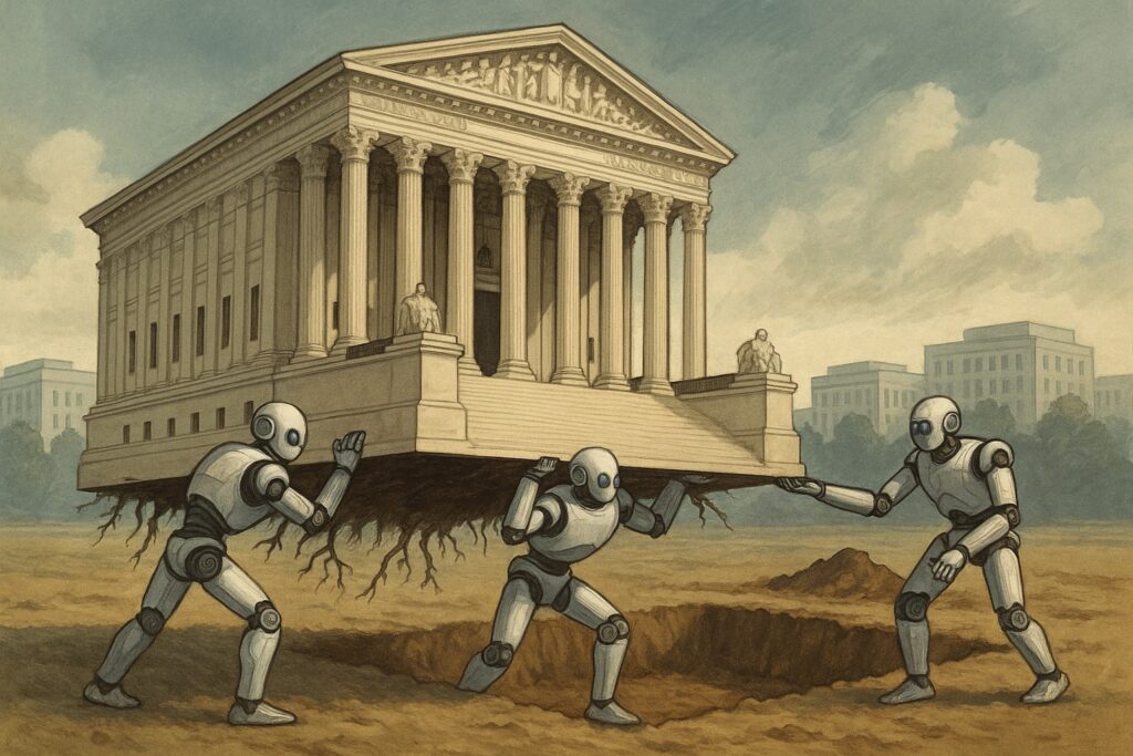 Like humans, AI is forcing institutions to rethink their purpose Like humans, AI is forcing institutions to rethink their purpose