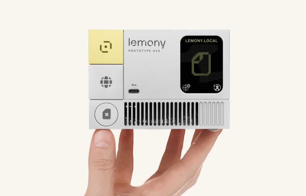 Lemony is a plug-and-play device for secure on-premise AI Lemony is a plug-and-play device for secure on-premise AI