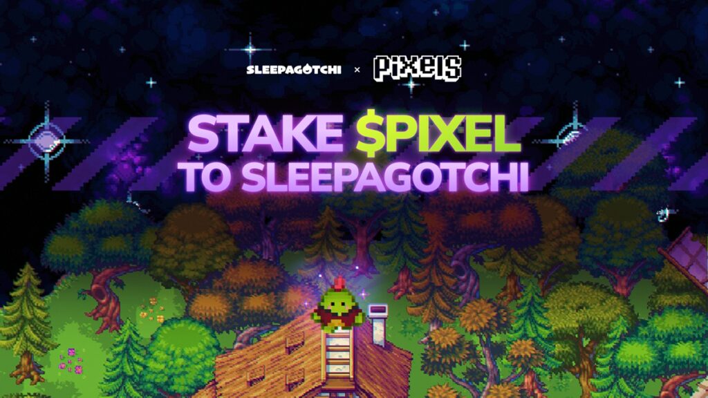 Pixels takes its multi-game Web3 staking system to Telegram via Sleepagotchi