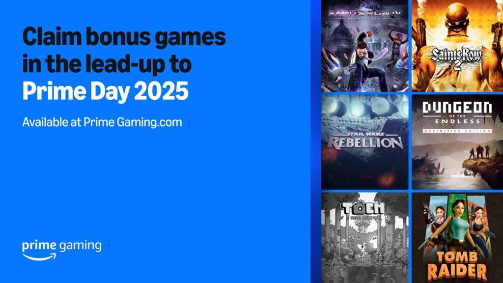 Amazon Prime Day will take place July 8 to July 11, with six bonus PC games via Prime Gaming Amazon Prime Day will take place July 8 to July 11, with six bonus PC games via Prime Gaming