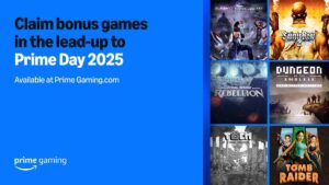 Amazon Prime Day will take place July 8 to July 11, with six bonus PC games via Prime Gaming