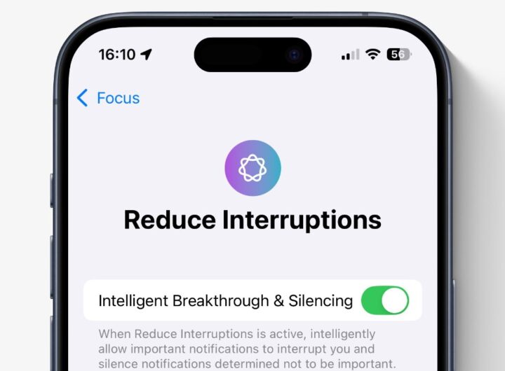 How to use Reduce Interruptions on iOS 18 and what it does