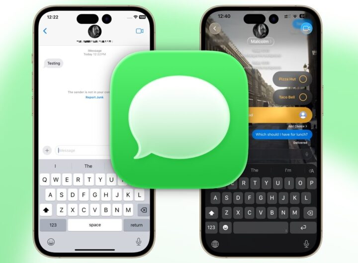 Messages iOS 26 vs iOS 18: Playful, useful changes