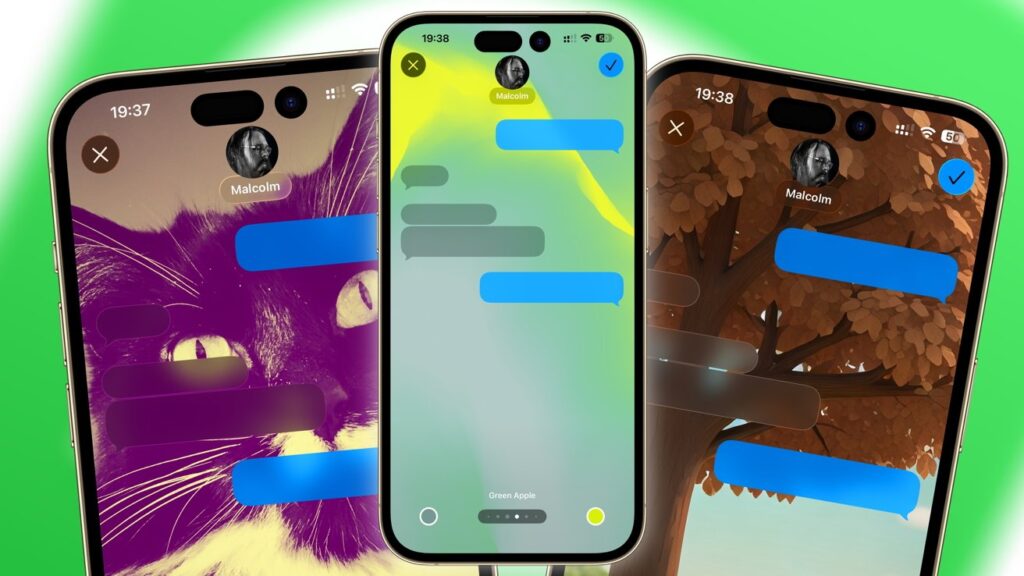 How to change the background in Messages for iOS 26 and iPadOS 26