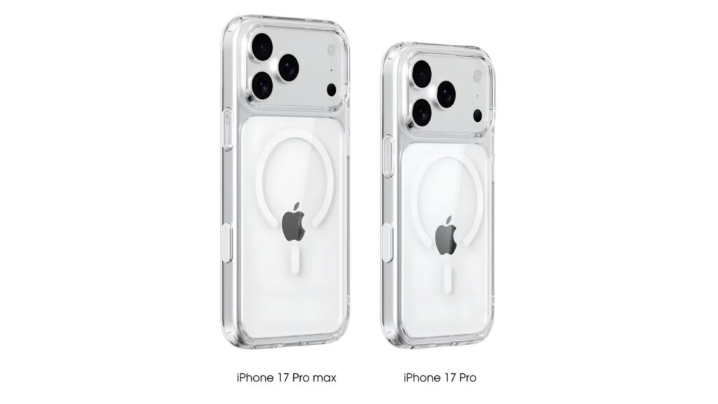 What the iPhone 17 Pro looks like with moved MagSafe & Apple logo What the iPhone 17 Pro looks like with moved MagSafe & Apple logo