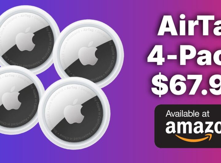 Apple AirTag 4-pack plunges to .99 for Prime Day 2025