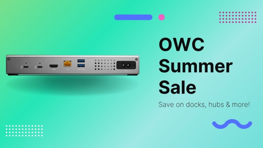 Save up to 0 on OWC docks for Mac during Deal Days sale Save up to 0 on OWC docks for Mac during Deal Days sale