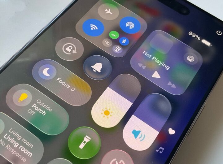 Inside iOS 26 Control Center — fast access to the best iPhone features