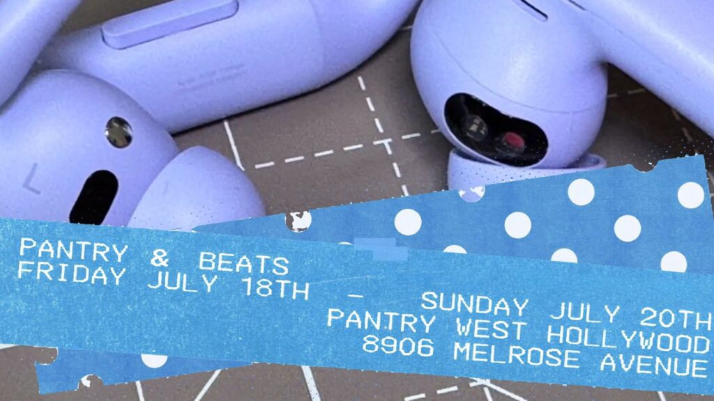 Beats is throwing a weekend party with themed drinks and prizes