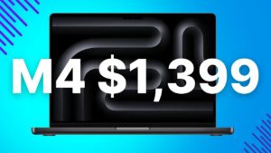 Grab Apple’s 14-inch MacBook Pro M4 for just ,399 this weekend
