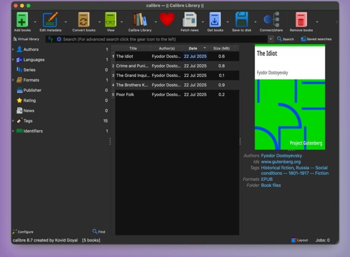 How to build your own online e-book library using Calibre