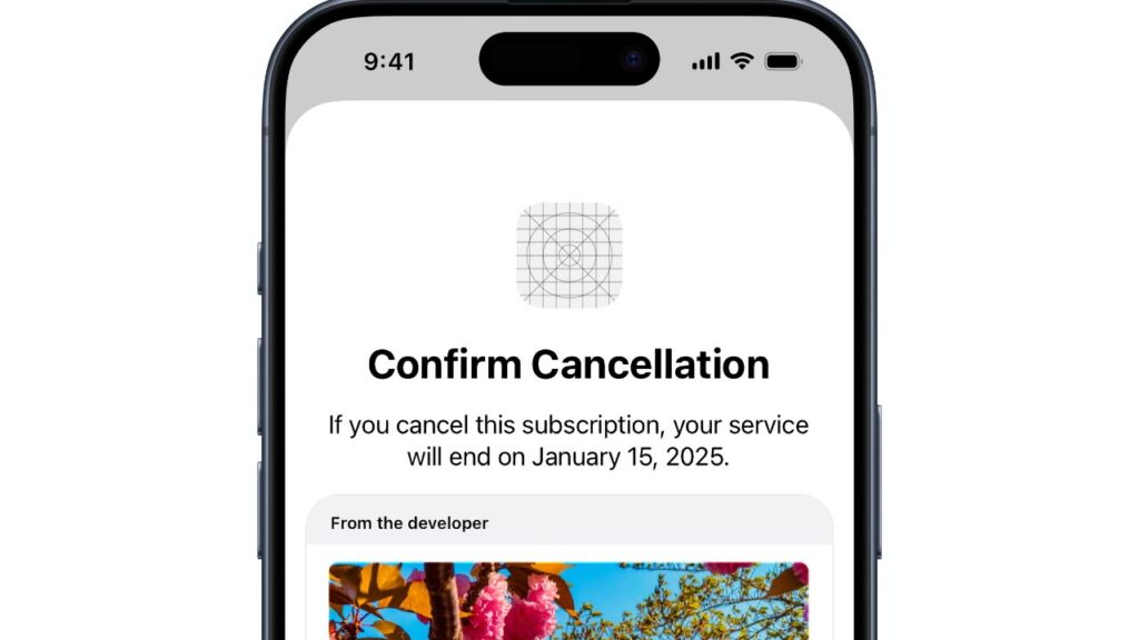 Developers can now try special offers to persuade subscribers to stay Developers can now try special offers to persuade subscribers to stay