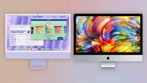 Apple Silicon iMac logo on the chin was probably tested, but ultimately skipped