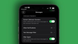 Message filtering in iOS 26 upsetting politicians that want to annoy iPhone customers