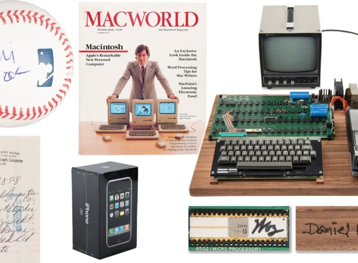 Rare Apple memorabilia, Macs, & more up for auction ending August 21