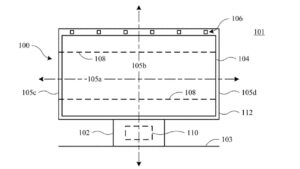 Future Mac displays could automatically bend to present the best viewing angle